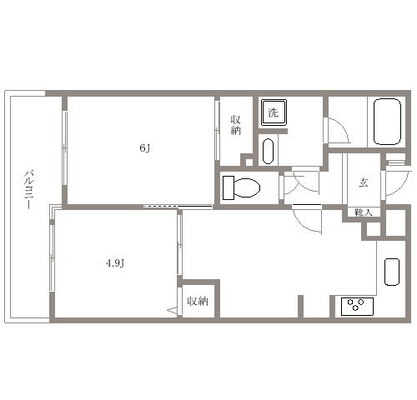 東京家政大学 マンション 2DK