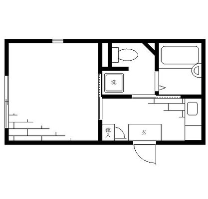 東京家政大学 アパート 1K