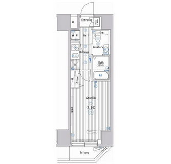 東京都北区滝野川３丁目 賃貸マンション 1K