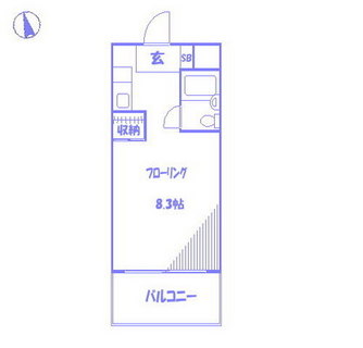 東京都豊島区池袋４丁目 賃貸マンション 1R