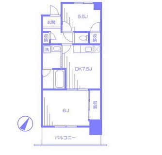 東京都板橋区板橋３丁目 賃貸マンション 2DK