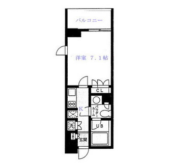 東京都北区滝野川２丁目 賃貸マンション 1K