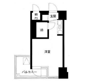 東京都北区王子２丁目 賃貸マンション 1R