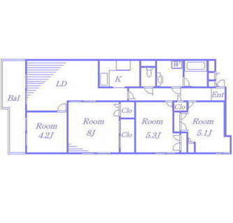 東京都板橋区仲宿 賃貸マンション 4LDK以上