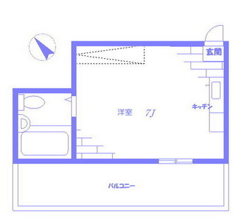 東京都豊島区池袋本町３丁目 賃貸マンション 1R