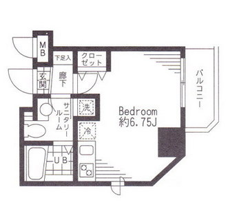 東京都板橋区本町 賃貸マンション 1R