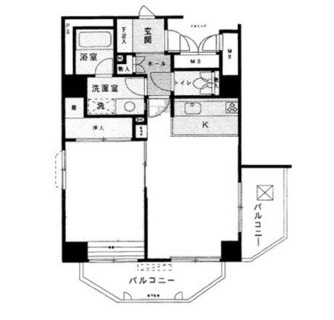 東京都北区堀船２丁目 賃貸マンション 1LDK