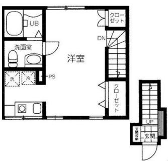 東京都北区中十条１丁目 賃貸アパート 1R