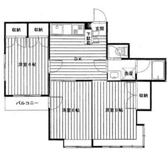 東京都板橋区板橋３丁目 賃貸マンション 3DK