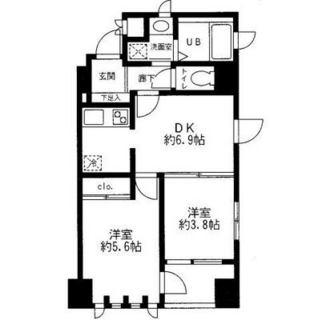 東京都板橋区清水町 賃貸マンション 2DK