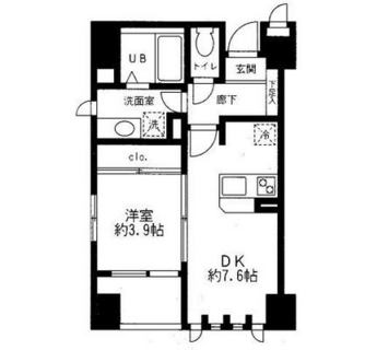 東京都板橋区清水町 賃貸マンション 1DK