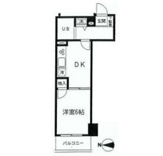 東京都北区上十条２丁目 賃貸マンション 1DK