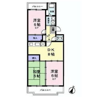 東京都北区上十条３丁目 賃貸マンション 3DK