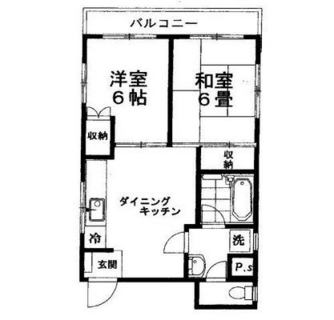 東京都板橋区板橋４丁目 賃貸マンション 2DK