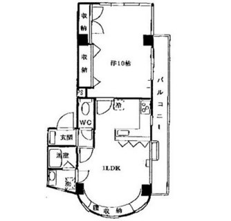 東京都北区滝野川３丁目 賃貸マンション 1LDK