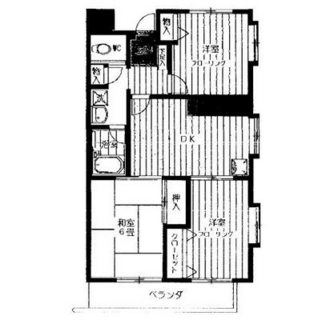 東京都北区上十条１丁目 賃貸マンション 3DK