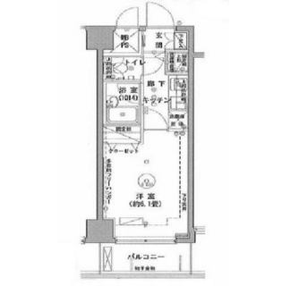 東京都板橋区板橋２丁目 賃貸マンション 1K