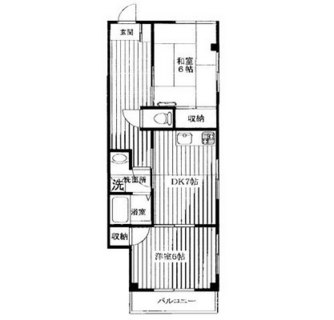 東京都板橋区大和町 賃貸マンション 2DK