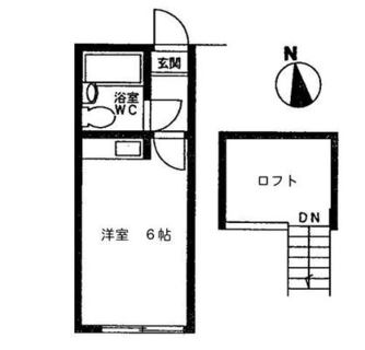 東京都板橋区稲荷台 賃貸アパート 1R