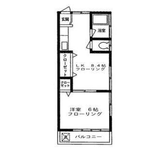 東京都北区上十条２丁目 賃貸アパート 1LK