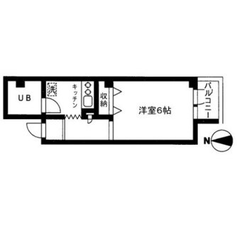 東京都北区上十条１丁目 賃貸マンション 1K