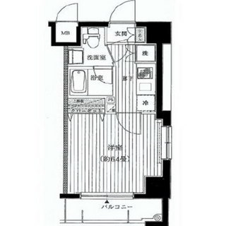 東京都北区中十条３丁目 賃貸マンション 1K