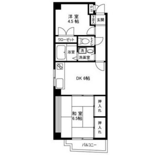 東京都北区滝野川７丁目 賃貸マンション 2DK