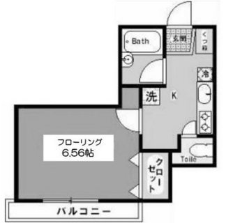 東京都北区上十条３丁目 賃貸マンション 1K