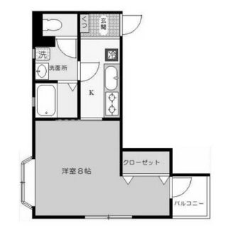 東京都北区中十条３丁目 賃貸マンション 1K