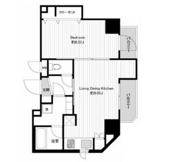 東京都板橋区本町 賃貸マンション 1LDK