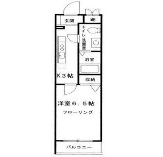 東京都北区中十条２丁目 賃貸マンション 1K