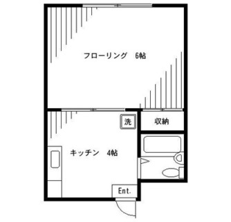 東京都北区中十条３丁目 賃貸マンション 1K