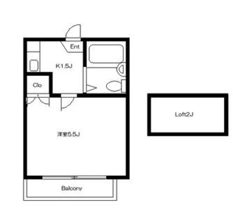 東京都北区上十条５丁目 賃貸マンション 1K