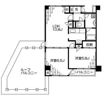 東京都板橋区板橋２丁目 賃貸マンション 2LDK