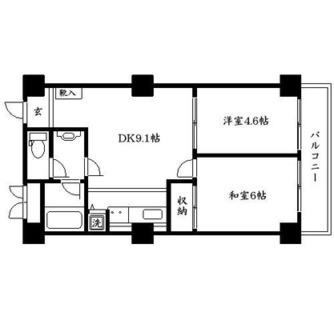 東京都板橋区板橋２丁目 賃貸マンション 2DK