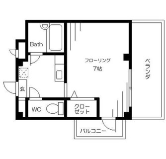 東京都板橋区大山町 賃貸マンション 1K