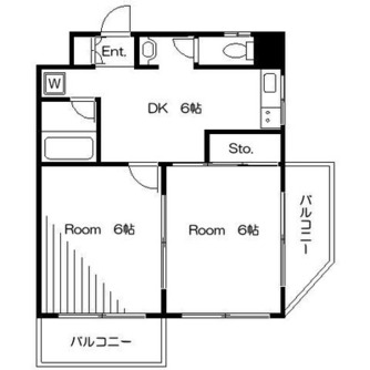 東京都板橋区熊野町 賃貸マンション 2DK