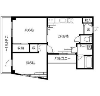 東京都板橋区仲宿 賃貸マンション 2DK