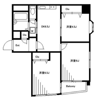 東京都板橋区板橋１丁目 賃貸マンション 3DK