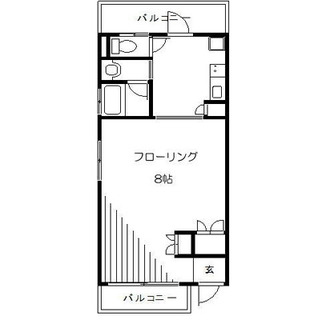 東京都北区滝野川５丁目 賃貸マンション 1K