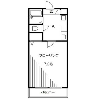 東京都板橋区板橋２丁目 賃貸マンション 1K