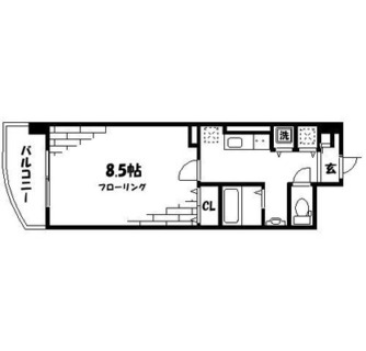 東京都板橋区板橋２丁目 賃貸マンション 1K