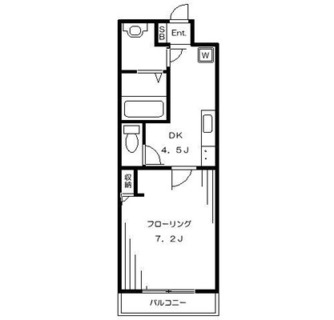 東京都北区上十条１丁目 賃貸マンション 1K