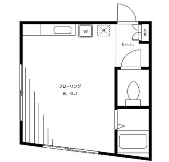 東京都北区上十条１丁目 賃貸マンション 1R