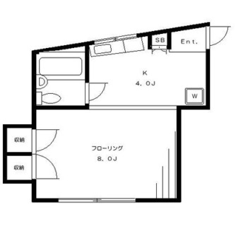 東京都北区王子４丁目 賃貸マンション 1K