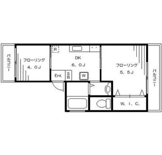 東京都北区中十条２丁目 賃貸マンション 2DK