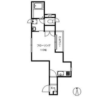 東京都北区王子３丁目 賃貸マンション 1R