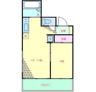 東京都北区滝野川５丁目 賃貸アパート 1DK