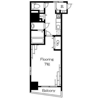 東京都北区王子本町１丁目 賃貸マンション 1K