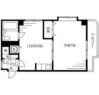 東京都板橋区本町 賃貸マンション 1LDK